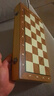 高檔桃花芯實(shí)木兒童國(guó)際象棋帶磁性橡棋盤chess豪華版磁吸西洋棋 [盤37]磁性實(shí)木國(guó)際象棋送書1副 曬單實(shí)拍圖