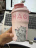 霸王茶姬（CHAGEE）雙飲兒童保溫杯子咖啡杯保冷水杯教師節(jié)禮物316不銹鋼泡泡杯藍(lán)貓 曬單實(shí)拍圖