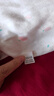顆粒熊（KELIXIONG）嬰兒衣服秋季長袖連體衣粉色女寶寶套頭單排扣純棉春秋寶寶衣服 小檸檬粉 66cm 曬單實(shí)拍圖