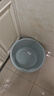 雙耳洗臉盆家用加大加厚防滑寬邊寶寶嬰兒洗澡盆43cm47cm56cm規格 臉盆大號43.5cm*1藍色 曬單實(shí)拍圖
