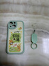 傲萌蘋(píng)果13Mini手機殼iPhone13 mini新款保護套Apple硅膠軟殼全包防摔5G超薄創(chuàng  )意可愛(ài)高級卡通外殼男女 【綠-好運滿(mǎn)滿(mǎn)】送掛環(huán) 曬單實(shí)拍圖