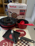 特福（Tefal）鍋具套裝百變鍋可拆卸煎炒鍋有鈦不粘鍋六件套千葉玫瑰紅 曬單實(shí)拍圖