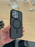 京工智造嚴選【自帶Ai拍照按鍵】蘋(píng)果16promax手機殼新款iphone16pro保護套16磨砂磁吸相機按鍵全包防摔潮男女 黑色丨蘋(píng)果16Pro【自帶拍照按鍵丨磁吸】 不沾指紋丨送鋼化膜+鏡頭膜 曬單實(shí)拍圖