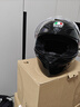 AGV K1S頭盔K1摩托車機車全盔四季通用全覆式跑盔男女廣角通風透氣3C K1S-BLACK（亮黑） XL（適合59-61頭圍） 曬單實拍圖