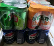 百事可樂(lè)Pepsi 可樂(lè)*16+7喜*4+美年達(dá)*4 碳酸飲料 汽水330ml 混合裝 曬單實(shí)拍圖