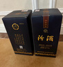 汾酒 藍汾 清香型白酒 53度475ml*2瓶 (53度仿藍瓷)禮盒裝  曬單實拍圖
