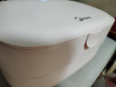 美的（Midea） 內(nèi)衣褲消毒機(jī)內(nèi)褲內(nèi)衣烘干消毒盒智能家用嬰兒寶寶衣物毛巾小型紫外線消毒燈殺菌除菌機(jī) 櫻花粉MDV-P06【3檔可調(diào)】 6L 曬單實(shí)拍圖