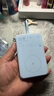 小米（MI）【3C認(rèn)證】小米磁吸自帶線充電寶 10000 33W 藍(lán)色有線無線自在充電 iPhone安卓可用可上飛機(jī)/火車 曬單實(shí)拍圖