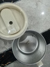沃德百惠（WORTHBUY）316不銹鋼兒童牛奶杯寶寶喝水學(xué)飲杯雙層防燙帶刻度吸管杯子 兔 曬單實拍圖