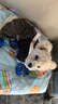 憨憨寵寵物狗狗衣服小狗衣服中小型犬秋泰迪衣服冬季加厚衣服四腳棉衣 好朋友燈芯絨背帶褲 S號建議體重4-6斤 曬單實(shí)拍圖