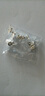OIDSG胖東來(lái)品質(zhì)s925純銀耳堵防掉耳塞蝴蝶耳釘塞耳環(huán)后塞背耳扣耳托耳 10對(duì)裝S925銀白金色老鳳祥同款 曬單實(shí)拍圖