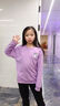 班尼路童裝女童套裝秋季2025新款兒童衛衣洋氣上衣女孩刺繡牛仔闊腿褲 米白 BNL小花兔X+淺藍 160 【推薦85-105斤】 曬單實(shí)拍圖