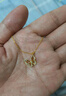 周大生鏤空蝴蝶S925純銀項(xiàng)鏈女鎖骨鏈輕奢少女感七夕禮物送女友 曬單實(shí)拍圖