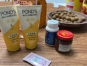 旁氏潔面乳150gx2米粹水潤 送粉玻玻5g 曬單實拍圖