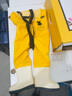 羚特趕海連體褲兒童玩水連體衣沙水服涉水服下水褲 - 檸檬黃  24 曬單實(shí)拍圖