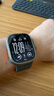 W&P適用蘋果手表表帶apple iwatch ultra1/2磁吸回環(huán)液態(tài)硅膠透氣表帶S10/9/8/7/SE 灰橙色46 曬單實(shí)拍圖