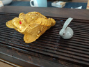石福記天然胡桃木茶盤整塊實(shí)木原木茶臺(tái)家用客廳簡(jiǎn)約中式茶海排水茶托盤 62*30*4.5（cm）單茶盤 曬單實(shí)拍圖
