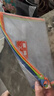 晨光（M&G）單層A4文件袋小學(xué)生透明網(wǎng)格學(xué)科分類袋 試卷科目分類拉鏈袋學(xué)生書本作業(yè)袋 3個(gè)裝ADM929VX 曬單實(shí)拍圖
