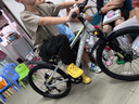鳳凰（Phoenix）兒童山地自行車6-15-18歲青少年成人男女碟剎減震變速24寸灰綠色 曬單實拍圖