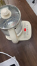 九陽(yáng)（Joyoung）0膠水養生壺 1.5L煮茶器 玻璃花茶壺 316不銹鋼燒水壺電熱水壺 WY301 曬單實(shí)拍圖