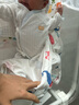 貝瑞加（Babyprints）嬰兒連體衣2件裝純棉寶寶衣服新生兒柔軟內(nèi)衣透氣爬服薄款 藍59 曬單實拍圖