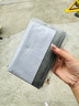 卡汐沐 防盜刷RFID錢(qián)包一體護照證件夾機票夾多功能拉鏈出國防掃描卡包 升級款-防刷防消磁【灰色】 曬單實(shí)拍圖