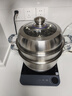 美廚（maxcook）蒸鍋全304不銹鋼30cm三層蒸鍋感溫復(fù)底湯鍋 燃氣電磁爐通用MCZ743 曬單實拍圖