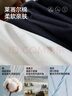 ESE-Y逸陽(yáng)索羅娜萊賽爾棉藏藍色闊腿褲女2025年秋季新款高腰顯瘦闊腿褲 白色 28 曬單實(shí)拍圖