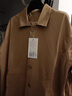 潮與共美式復古風(fēng)衣外套男中長(cháng)款2024新款英倫雅痞男裝寬松休閑純棉大衣 卡其色 L 建議【130-150】斤 曬單實(shí)拍圖