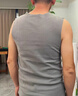 班仕利山羊絨保暖背心男士5A內搭無(wú)痕坎肩上衣德絨內衣打底衫秋冬 咖色+咖色 L 建議體重90~125斤 曬單實(shí)拍圖