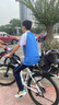 西騎者（WestBiking）自行車(chē)貨架后座架車(chē)筐單車(chē)折疊車(chē)籃鋁合金多功能貨架 加大加粗款 曬單實(shí)拍圖