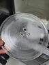 微波爐玻璃轉盤(pán)通用直徑24.5/25.5/27/31.5cm托盤(pán)子配件 直徑24.5cm Y型底 曬單實(shí)拍圖