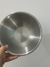 打蛋器專用打蛋碗不銹鋼打蛋碗沙拉碗打蛋器必備打蛋碗不銹鋼廚房烘焙必備 17.5cm帶刻度【700毫升】 曬單實(shí)拍圖