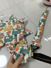 小玉經(jīng)典兒童飛盤(pán)三件套幼兒園布藝軟飛盤(pán)沙包尾巴厚帆布手工親子戶(hù)外玩具 白恐龍（三件套） 曬單實(shí)拍圖