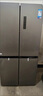 美的（Midea）慧鮮480升雙變頻一級能效十字四開(kāi)門(mén)雙開(kāi)對開(kāi)門(mén)超薄家用471姐妹款電冰箱風(fēng)冷大容量國家補貼20% BCD-480WSPZM(E) 曬單實(shí)拍圖