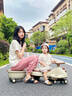 ANGI BABY兒童扭扭車(chē)1-3-6歲防側(cè)翻扭扭車(chē)可坐大人溜溜車(chē)搖搖車(chē)寶寶扭扭車(chē) 卡其色【藍(lán)牙+音樂(lè)+拖斗+推桿】 六一兒童節(jié)禮物扭扭車(chē)兒童車(chē) 曬單實(shí)拍圖
