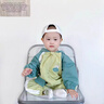 迪士尼（Disney）嬰兒衣服連帽連體衣開春秋季裝款男女寶寶超萌洋氣外出哈衣 綠色 90cm 曬單實(shí)拍圖
