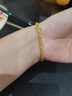 寓銀匠金包銀女款時(shí)尚個(gè)性魚(yú)骨女手鏈 小眾簡(jiǎn)約個(gè)性女款魚(yú)骨手鏈送女友 魚(yú)骨手鏈  卡7mm   長(cháng)20cm 總重約9克  包金0.8克 曬單實(shí)拍圖