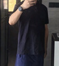 FILA斐樂(lè )t恤短袖男子黃景瑜同款領(lǐng)航POLO衫2025夏季新款商務(wù)休閑上衣 傳奇藍-NV 3XL 190/108A/XXXL 曬單實(shí)拍圖