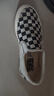 VANS范斯中性鞋Slip-On VR3低幫經(jīng)典帆布鞋休閑鞋 一腳蹬 棋盤格 36.5 曬單實(shí)拍圖