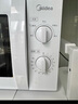美的（Midea）快捷微波爐 家用小型 360°轉(zhuǎn)盤加熱 旋鈕操控 易潔內(nèi)膽（M1-L213B） 曬單實拍圖