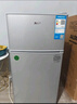 奧克斯小冰箱家用小型迷你冷藏冷凍兩用出租房宿舍用節(jié)能省電寢室辦公室電冰箱 【熱賣款 升級(jí)凈化去味】22A126DW銀 曬單實(shí)拍圖