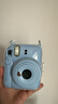 富士（FUJIFILM）立拍立得mini12 mini11/7/9升級款 相紙一次成像相機拍照中秋禮物 Mini12 繡球藍（現貨） 官方標配 曬單實(shí)拍圖