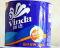 維達（Vinda）卷紙 藍色經(jīng)典有芯卷紙4層180克*30卷 加厚 紙巾 整箱 曬單實(shí)拍圖