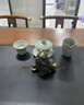 冬霧紫砂貔貅茶寵擺件可養吸財精品茶玩茶桌高檔茶臺裝飾茶具茶盤(pán)配件 【禮盒裝】描金招財貔貅 曬單實(shí)拍圖