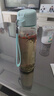 特百惠（Tupperware）樂(lè )活750ML塑料杯夏季男女學(xué)生運動(dòng)水杯子大容量便攜雙飲馬卡藍 曬單實(shí)拍圖