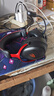 iKF V11 Pro7.1四模無線游戲耳機(jī)頭戴式7.1環(huán)繞音效藍(lán)牙有線電競專用三角洲FPS無畏契約辨位 黑紅色 曬單實拍圖