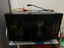 美的微波爐國家補貼 20L家用容量 智能菜單 5檔時間鍵 平板易潔內(nèi)膽 降噪技術(shù) M22J 黑色 曬單實拍圖