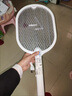 澳柯瑪（AUCMA）電蚊拍滅蚊拍二合一鋰電池充電式紫光誘蚊基孔肯雅熱滅蚊神器30P2 曬單實拍圖