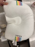 bebebus嬰兒定型枕0-6個(gè)月睡圓頭糾正頭型寶寶枕頭0-1歲定型枕抗菌防螨款 曬單實(shí)拍圖